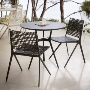 Okrúhly stôl Branch outdoor wenge