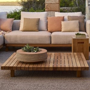 Konferenčný stolík Vis à vis outdoor teak