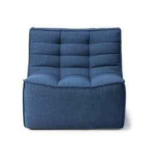Kreslo N701 modrá látka