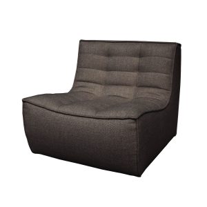 Kreslo N701 šedá látka