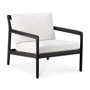 Kreslo Jack outdoor čierny teak - off white