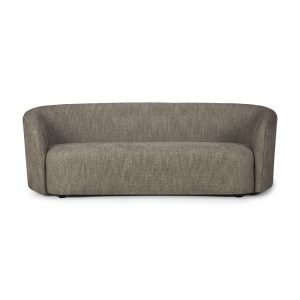 Sedačka Ellipse šedá látka
