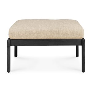 Taburetka Jack outdoor black teak - natural