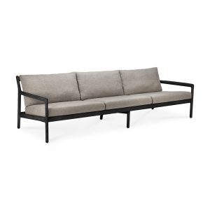 Trojsedačka Jack outdoor čierny teak - mocha